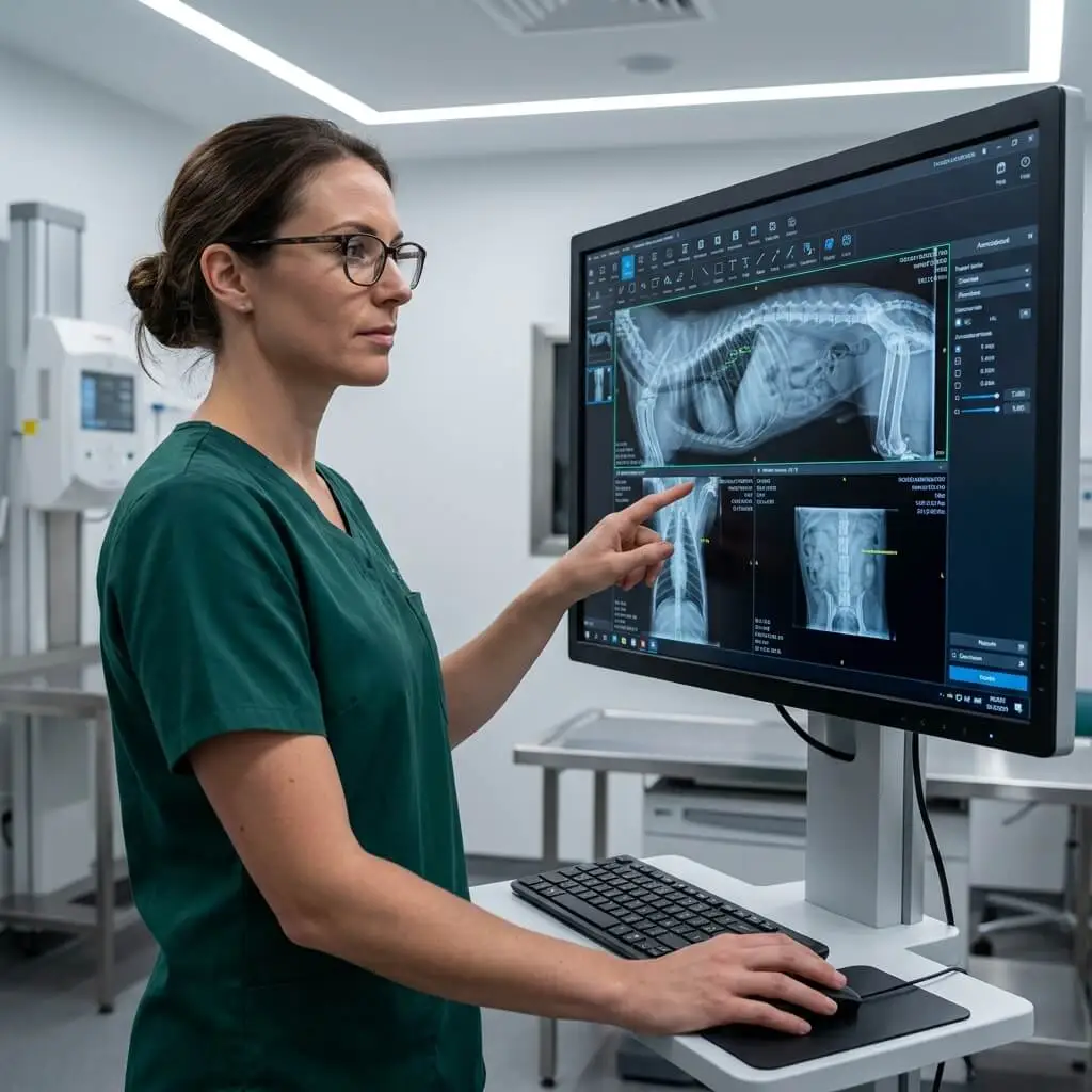 vet viewing digital
